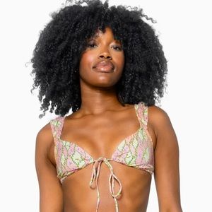 NWOT 437 Camille Bikini Top